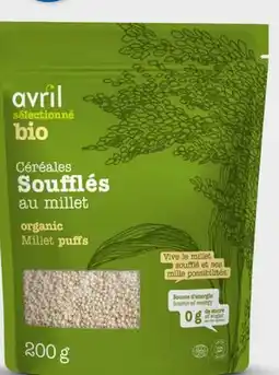 Avril Céréales soufflées bios offer