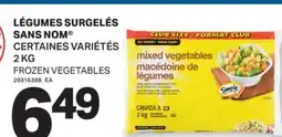 L'Intermarché LÉGUMES SURGELÉS | FROZEN VEGETABLES, 2 KG offer