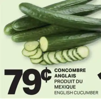 L'Intermarché CONCOMBRE ANGLAIS | ENGLISH CUCUMBER offer