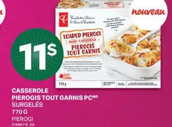 L'Intermarché CASSEROLE PIEROGIS TOUT GARNIS PCMD, 770 G offer