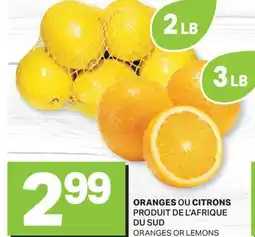 L'Intermarché ORANGES OU CITRONS | ORANGES OR LEMONS offer