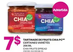 L'Intermarché TARTINADE DE FRUITS CHIA PC | CHIA FRUITS SPREAD offer