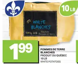 L'Intermarché POMMES DE TERRE BLANCHES | WHITE POTATOES, 10 LB offer
