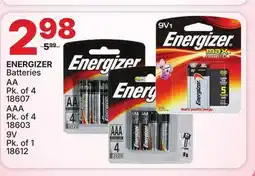 Rossy ENERGIZER Batteries offer