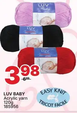 Rossy LUV BABY Acrylic yarn offer