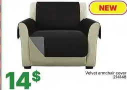 Rossy Velvet armchair cover offer