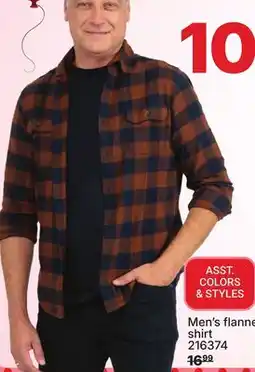 Rossy Men's flannel shirt offer