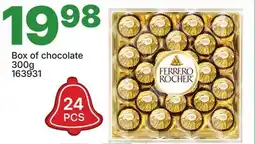 Rossy Box of chocolate offer