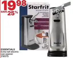 Rossy ESSENTIALS Extra tall electric can opener offer