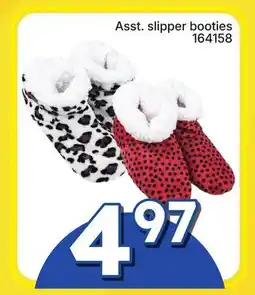 Rossy Asst. slipper booties offer