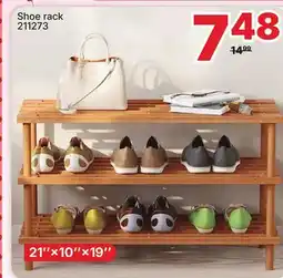 Rossy 21x10x19 Shoe rack offer
