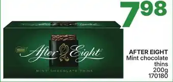 Rossy AFTER EIGHT Mint chocolate thins offer
