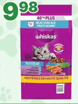 Rossy WHISKAS Ass. cat food 2kg offer