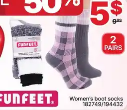 Rossy Women's boot socks offer