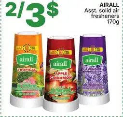 Rossy AIRALL Asst. solid air fresheners offer