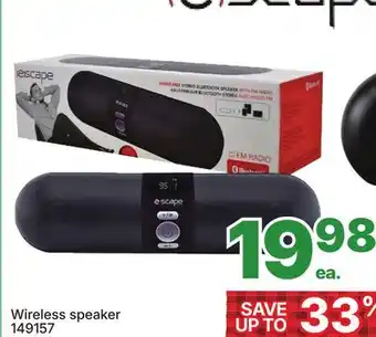 Rossy Wireless speaker offer