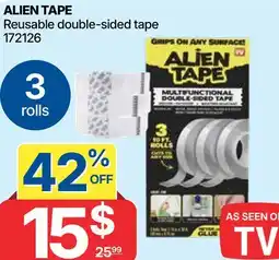Rossy ALIEN TAPE Reusable double-sided tape offer