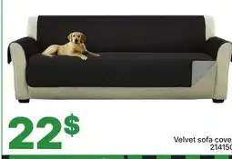 Rossy Velvet sofa cover offer