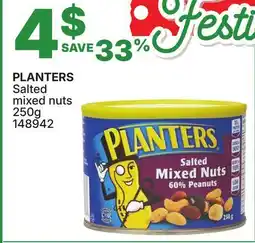 Rossy PLANTERS Salted mixed nuts offer