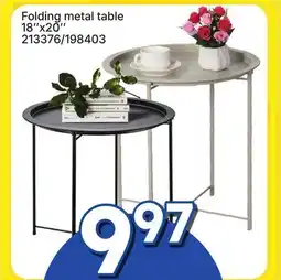 Rossy Folding metal table offer