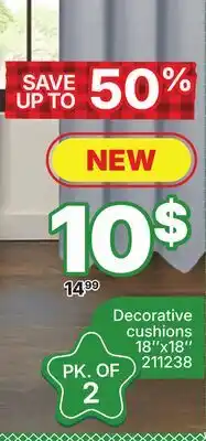 Rossy Decorative cushions offer