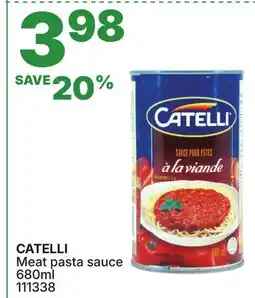 Rossy CATELLI Meat pasta sauce offer