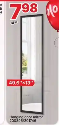 Rossy Hanging door mirror offer