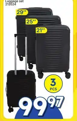 Rossy Luggage set offer