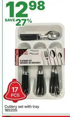 Rossy Cutlery set with tray offer