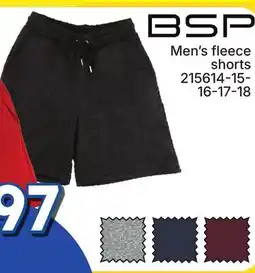 Rossy BSP Men's fleece shorts offer