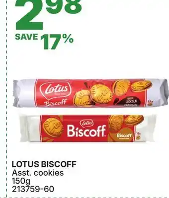 Rossy LOTUS BISCOFF offer
