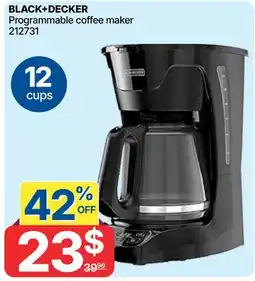 Rossy BLACK+DECKER Programmable coffee maker offer