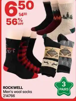 Rossy ROCKWELL Men's wool socks offer