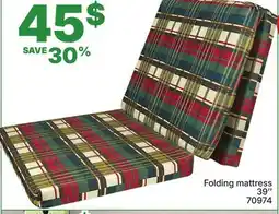 Rossy Folding mattress offer