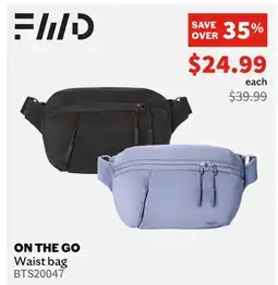 Sports Experts FWD ON THE GO Waist bag offer