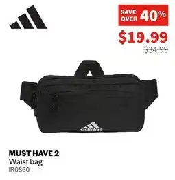 Sports Experts ADIDAS MUST HAVE 2 Waist bag offer