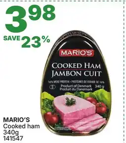 Rossy MARIO'S Cooked ham offer