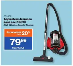Patrick Morin ZINC II Bagless Canister Vacuum offer