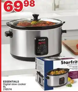 Rossy ESSENTIALS Digital slow cooker offer