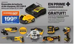 Patrick Morin Battery and Charger Kit, 20 V MAX offer