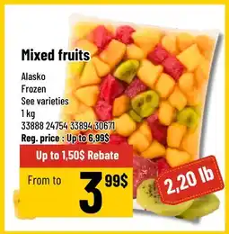 Mayrand Mixed fruits Alasko Frozen offer