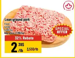 Mayrand Lean ground pork offer