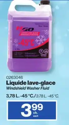 Patrick Morin Windshield Washer Fluid offer