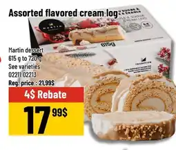 Mayrand Martin dessert offer