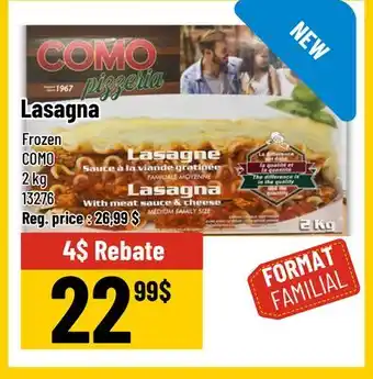 Mayrand Como Medium Lasagna 2 kg offer