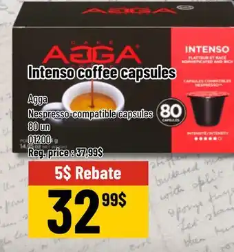 Mayrand Agga Intenso Nespresso Coffee Caps x80 offer