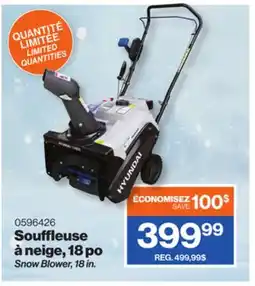 Patrick Morin Snow Blower, 18 in offer