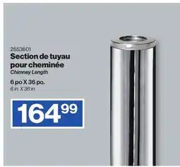 Patrick Morin Chimney Length offer