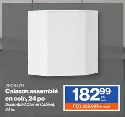 Patrick Morin Assembled Corner Cabinet, 24 in offer