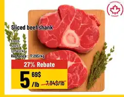 Mayrand Sliced beef shank offer